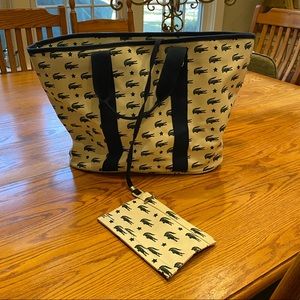 Lacoste Tote/Beach Bag